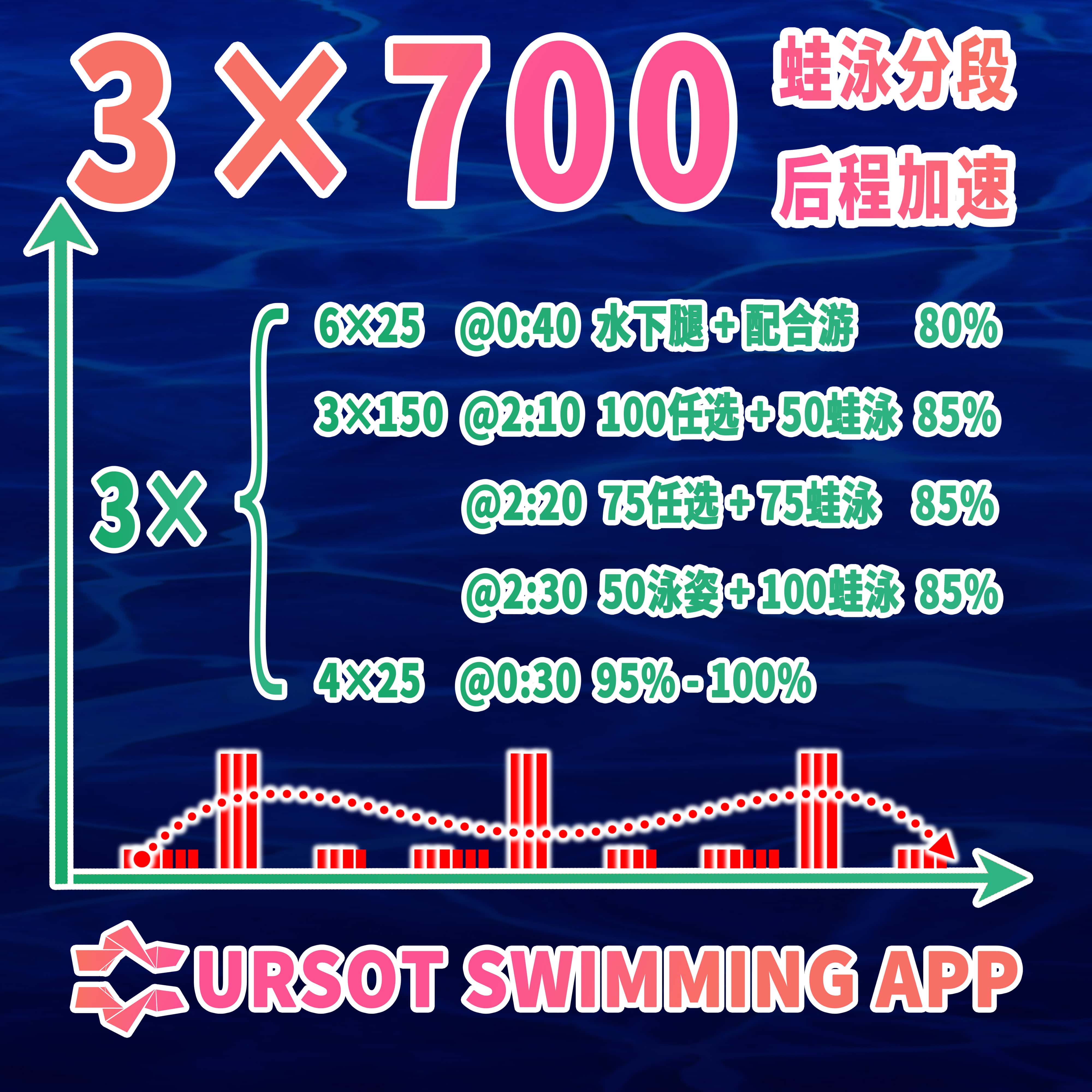 职业游泳教练专辑（17）——100蛙泳基础技术+加速训练